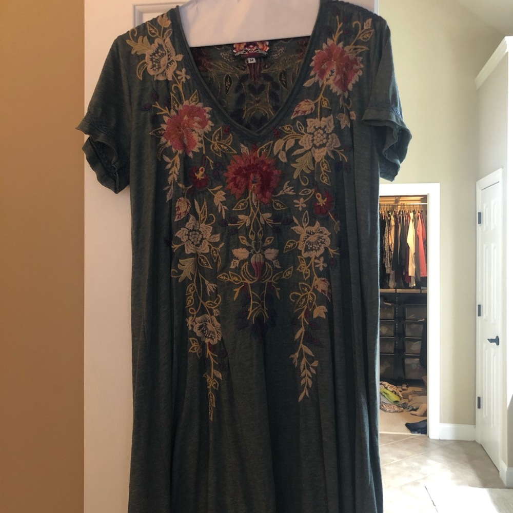 Short sleeve short Johnny Was dress